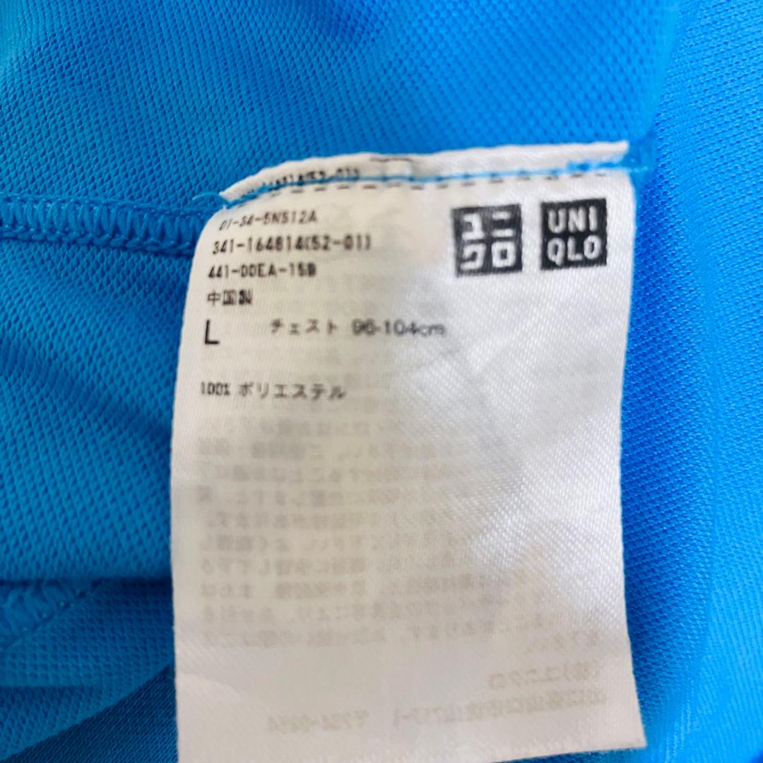 【レア】UNIQLO ポロシャツ 錦織圭 2013年全米モデル Lテニスウェア