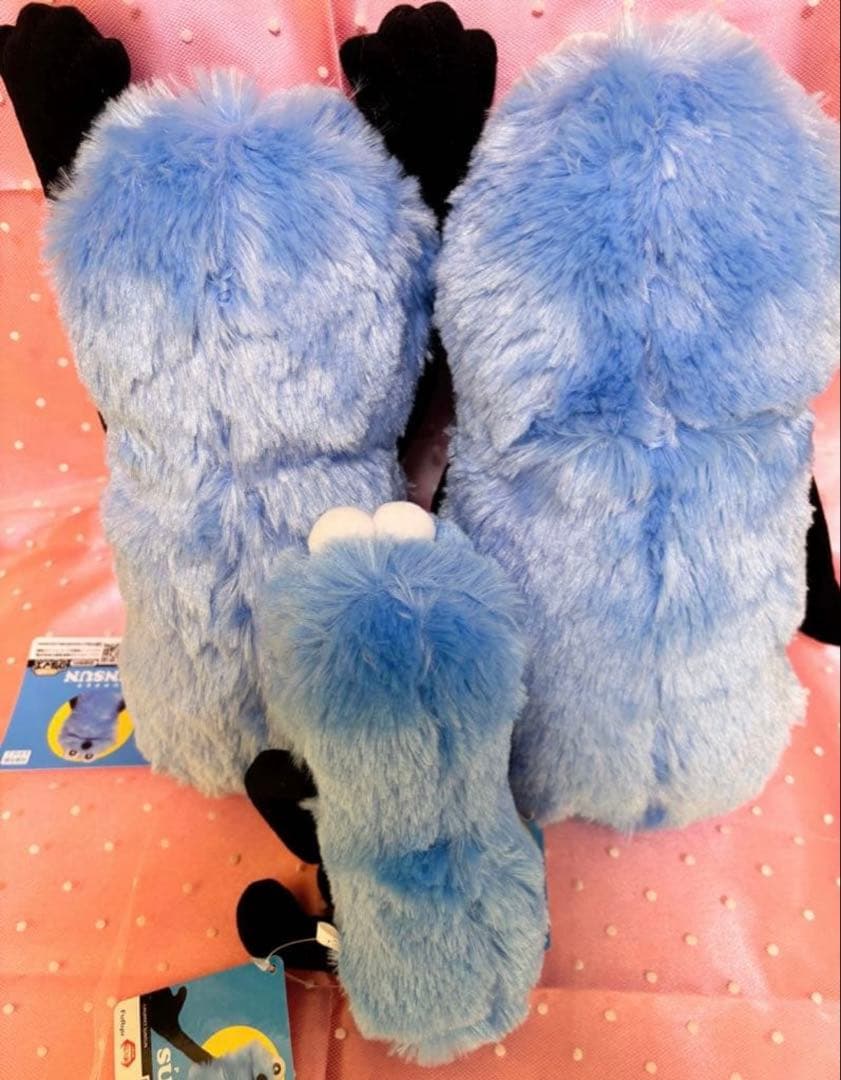 パペットスンスン　ぬいぐるみ　プライズ　おすわりBIGぬいぐるみ　ナス　WA！