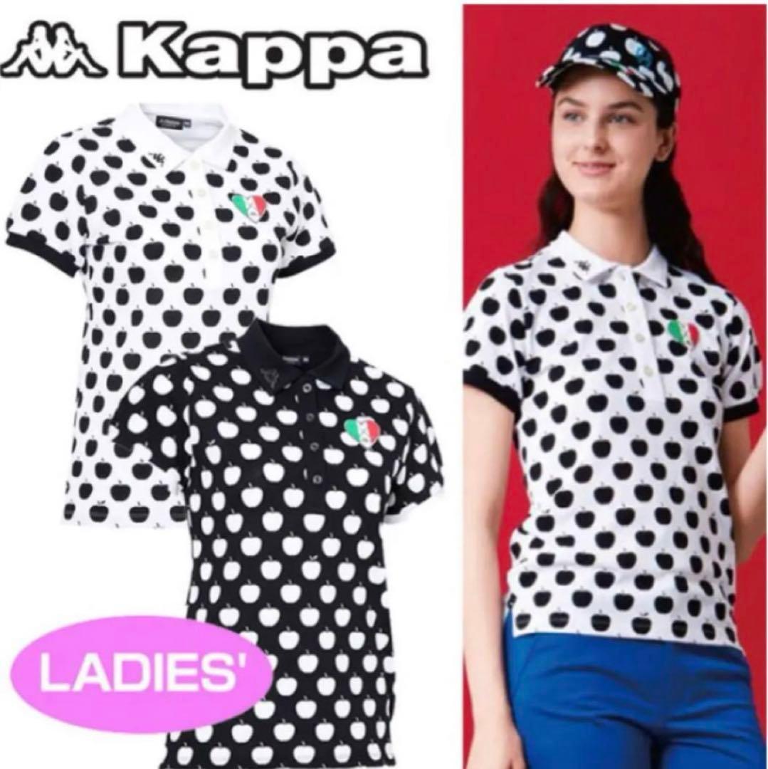 未使用　Kappa レディース ポロシャツ L リンゴ柄