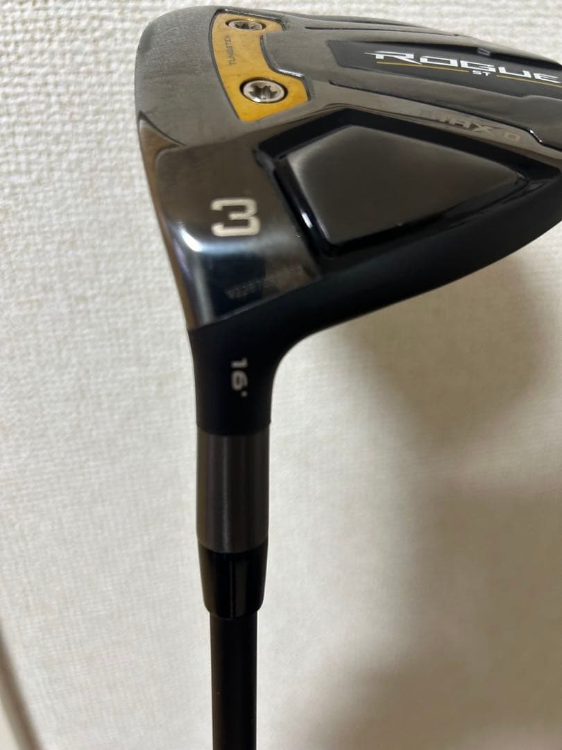 Callaway Rogue ST MAX D 3番ウッド 16° レフティ