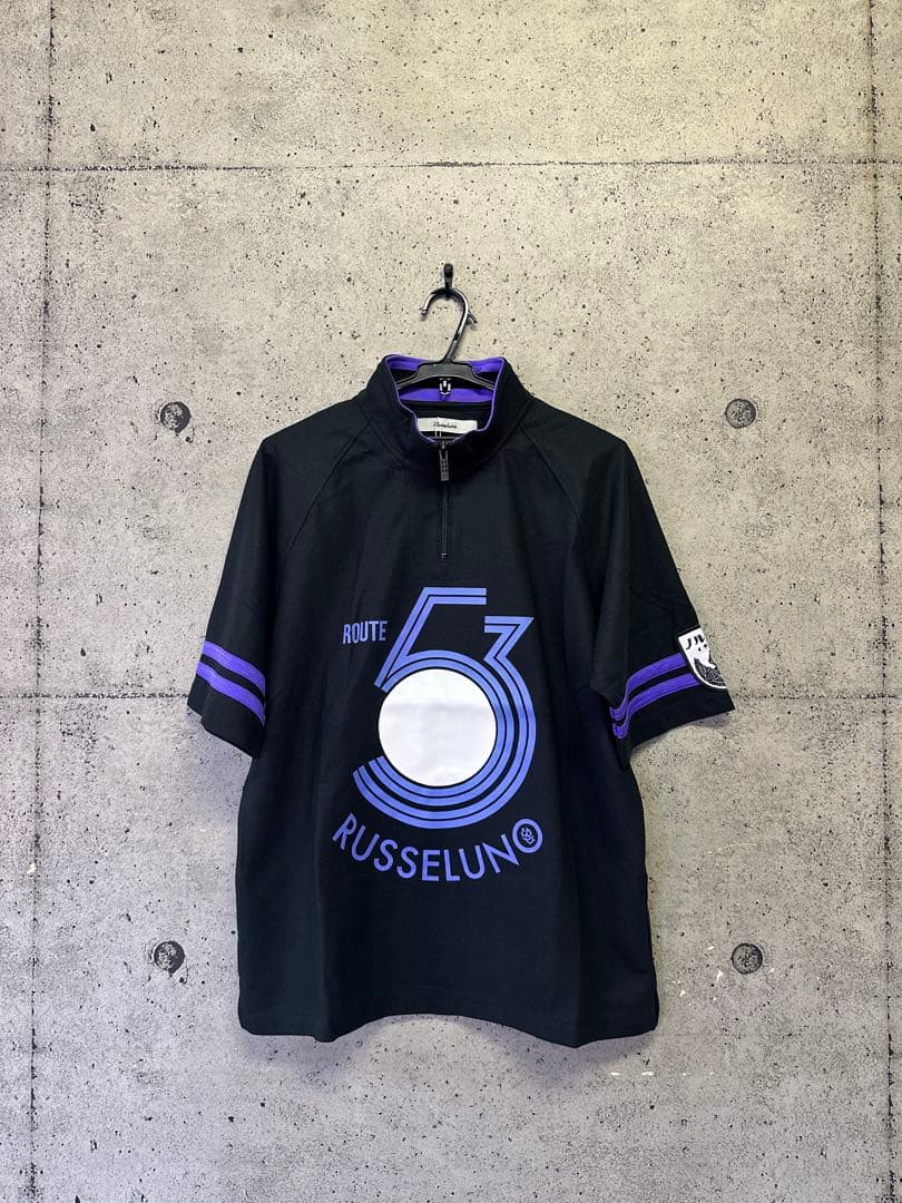 【新品未使用】サイズ4 メンズ ラッセルノ ハーフジップシャツ 1165