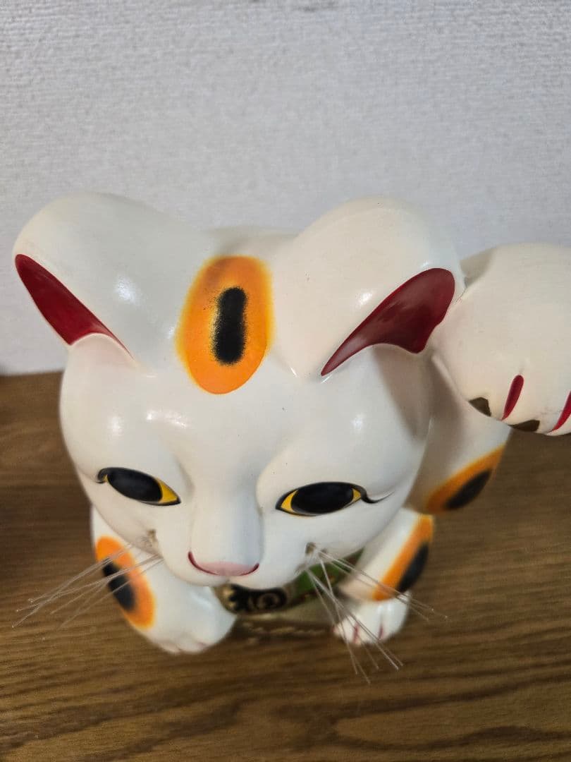 左手あげ　招き猫　貯金箱　縁起物最終値下げ