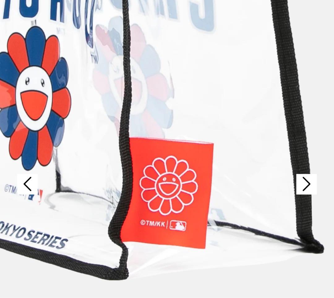 【新品】村上隆 x MLB CUbs Tote Bag \"Clear\"