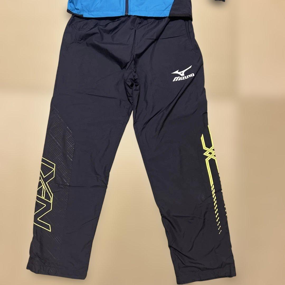 Mizuno ジャージ上下セット 青/黒