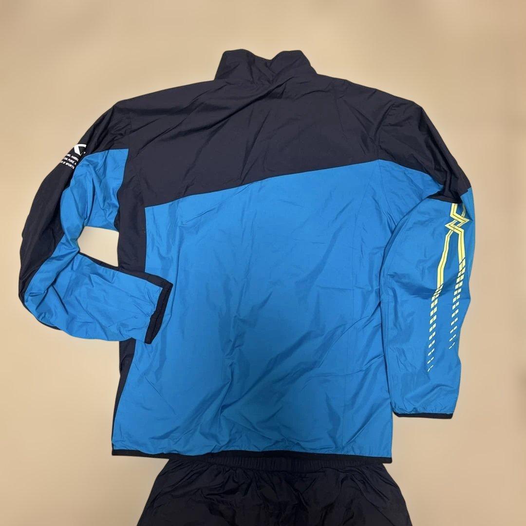 Mizuno ジャージ上下セット 青/黒
