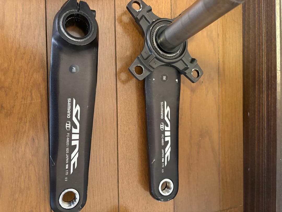 シマノ セイントFC-M820クランクセット BB MTB ダウンヒル 中古品