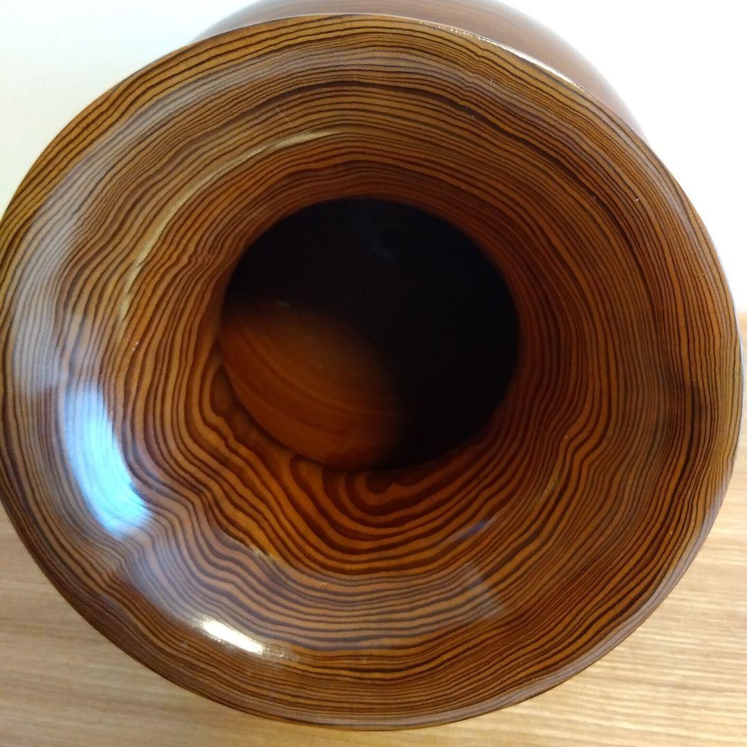 り*丸様 希少品　屋久杉の花瓶　壺