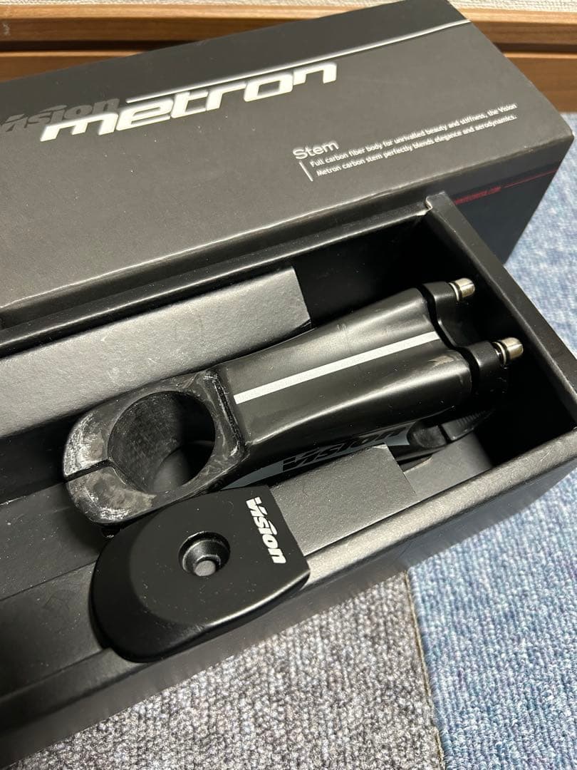 vision metromステム90mm カーボン チタンボルト