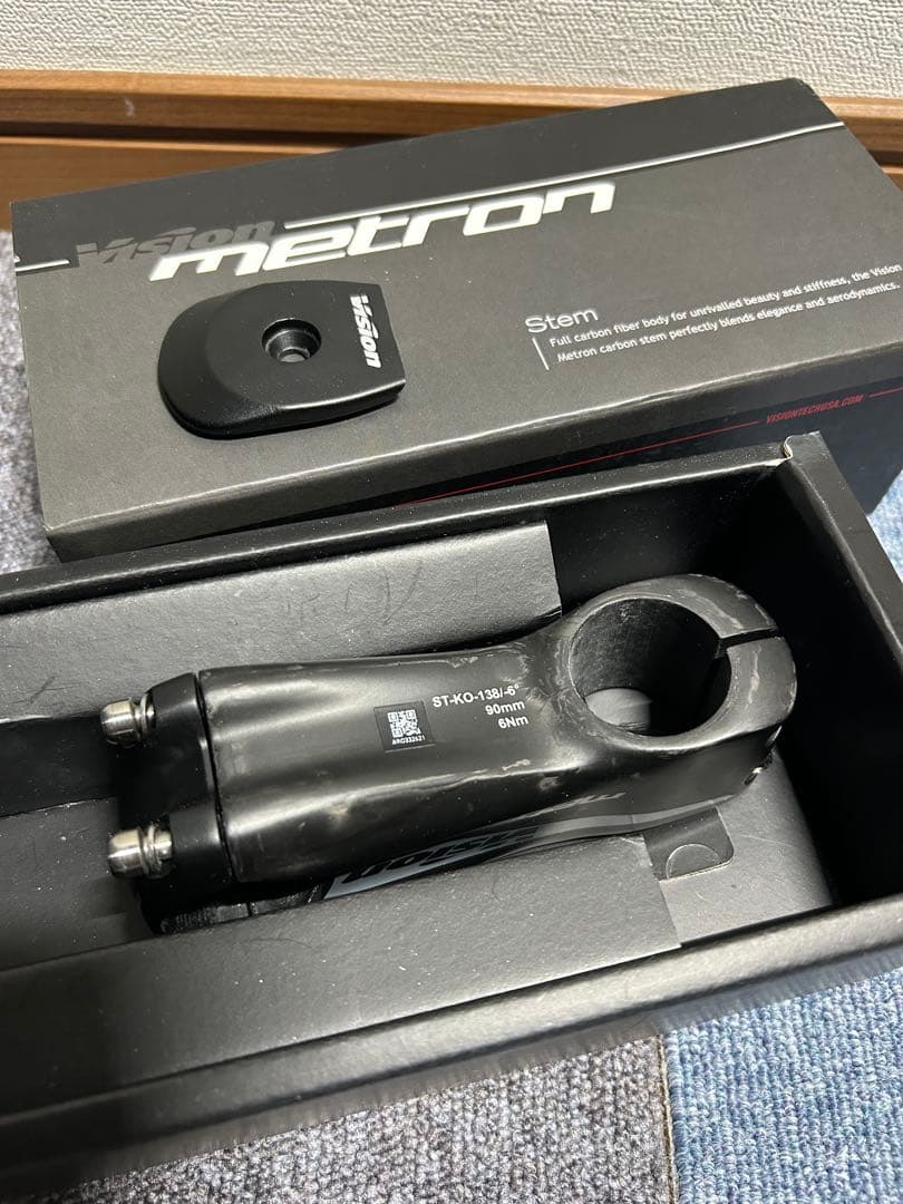 vision metromステム90mm カーボン チタンボルト