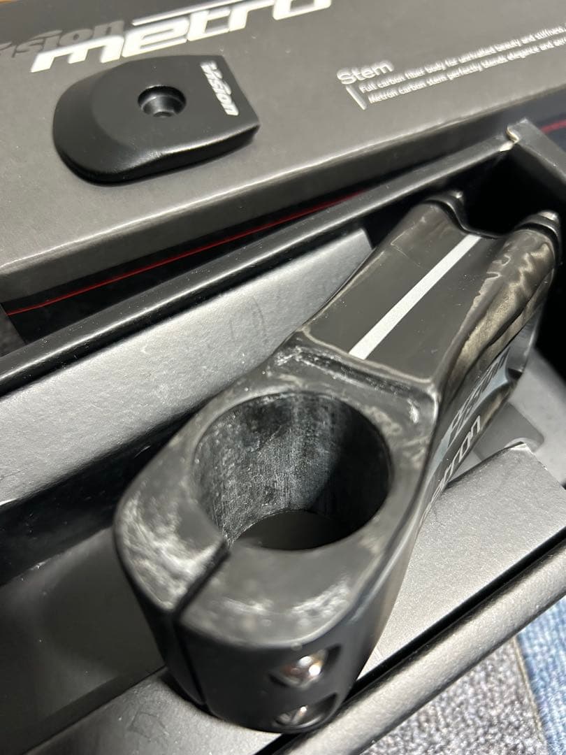 vision metromステム90mm カーボン チタンボルト