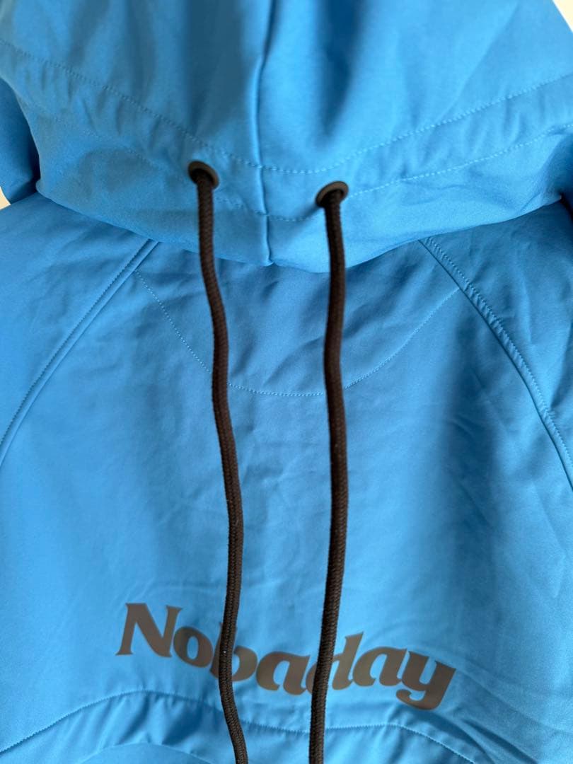 Nobaday スノーボードウェア アノラックジャケット M ブルー 男女兼用