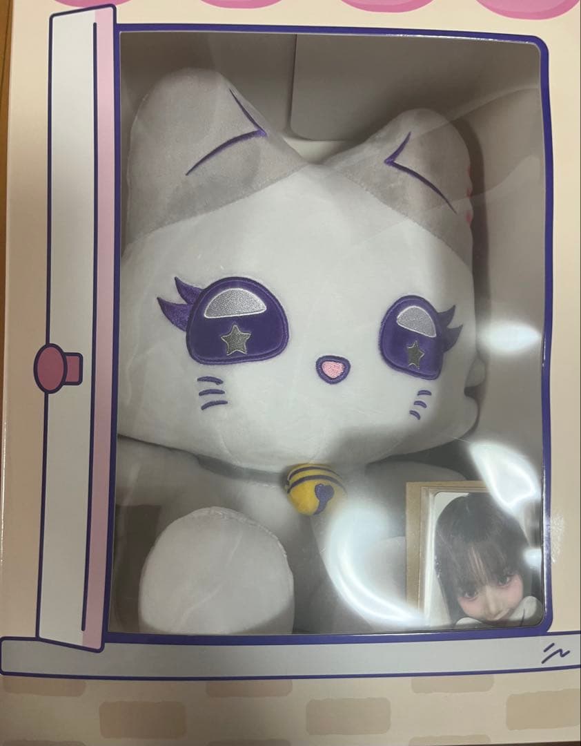 ME:I 清水恵子 K:NYAN おすわりミャイズ トレカ付き