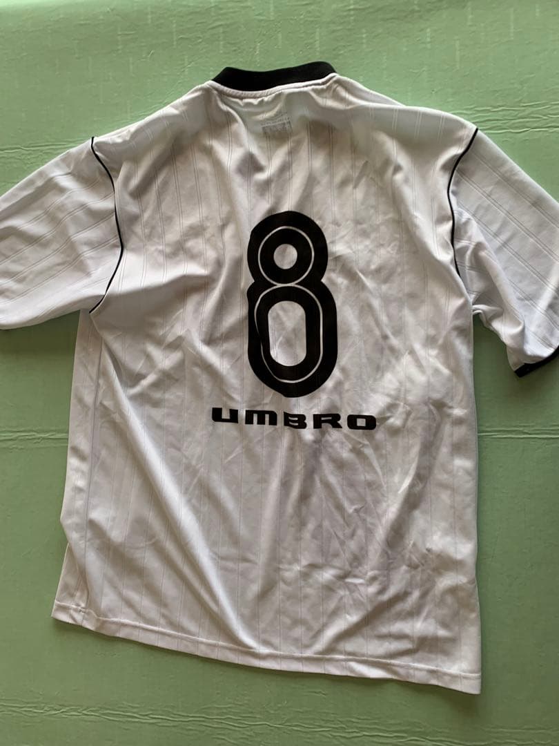 Umbro サッカーシャツ ホワイト ブラック 8