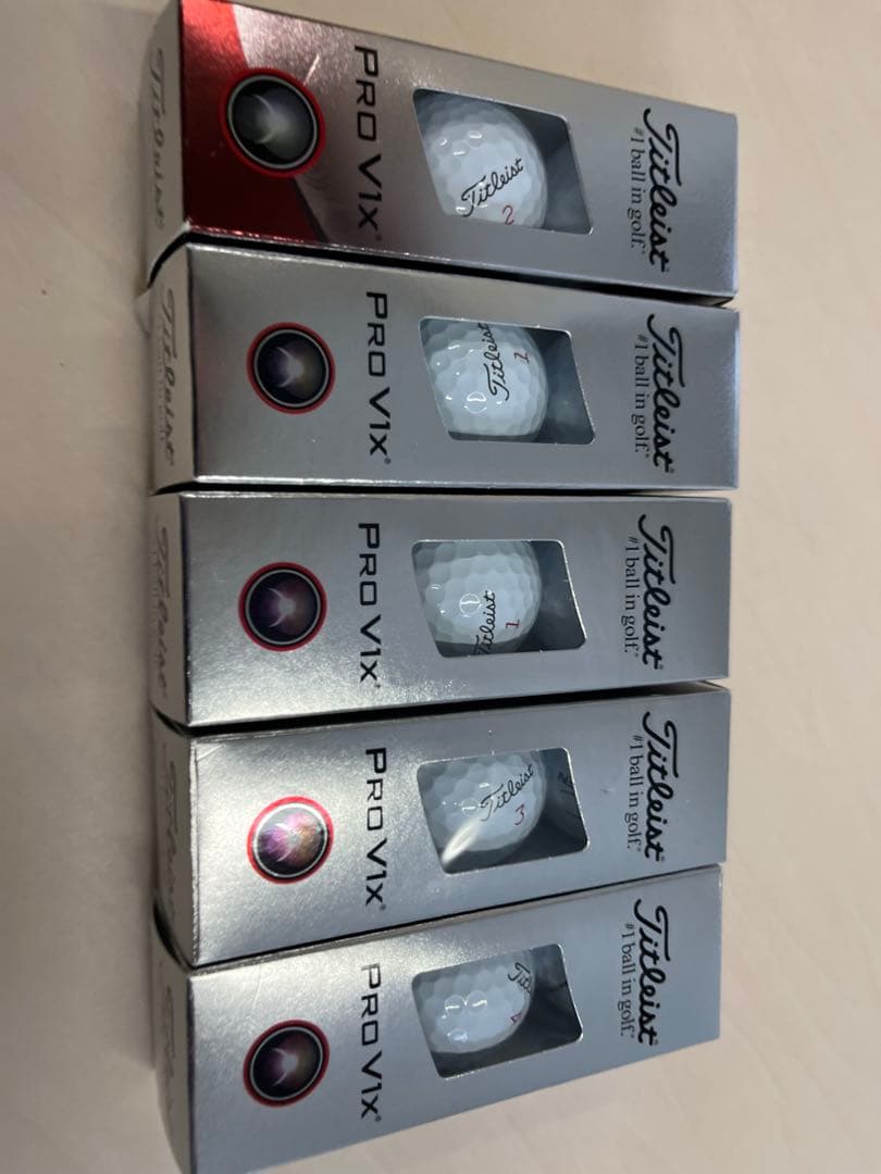 タイトリスト・ゴルフボール　15個／Pro V1x／企業もの♪