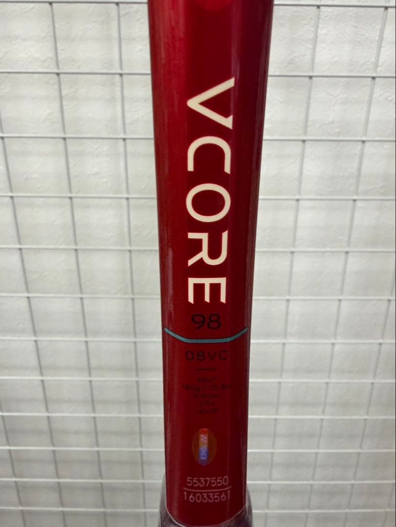 新品！2026年最新モデルYONEX VCORE 98 G2 レッド