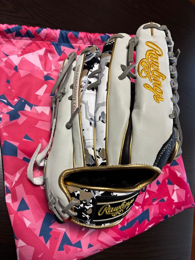 【美品】ローリングス 軟式グローブ HOH CRUSH THE STONE