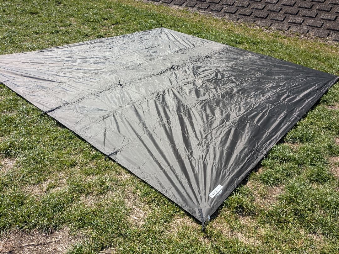 DDタープ　4m×4m　コヨーテブラウン　DDHammocks