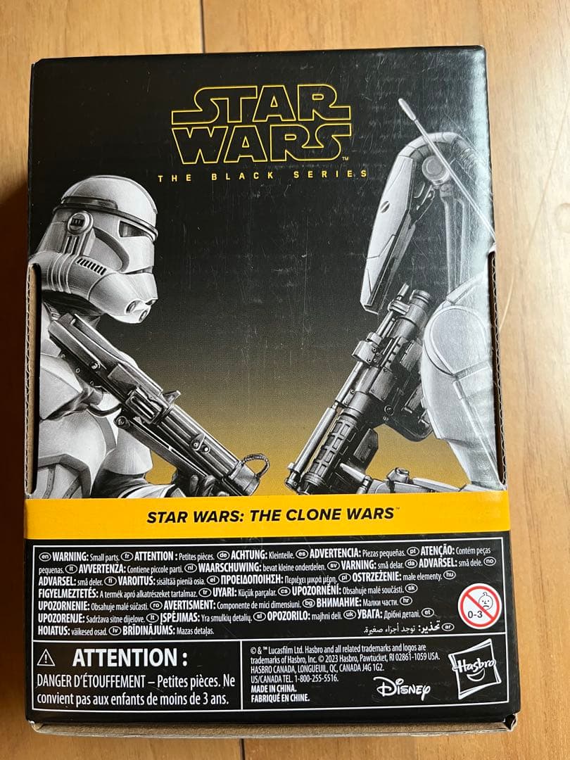 未開封　スターウォーズ　ブラックシリーズ　クローントルーパーとバトルドロイド