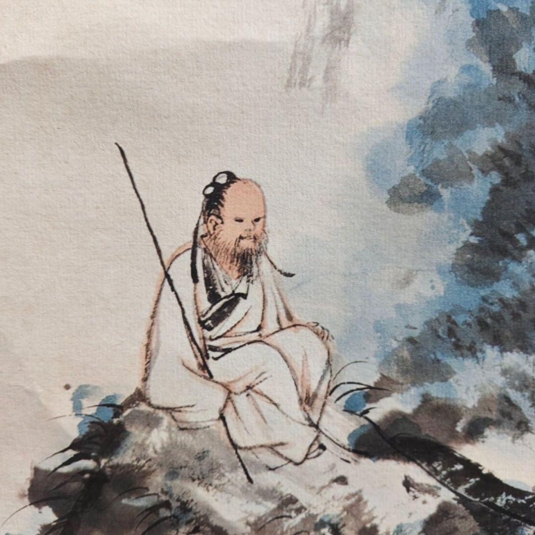 刘奎龄 百鸟之王 中国画 掛け軸 水墨画 和室 玄関 茶室 壁掛け 美術品