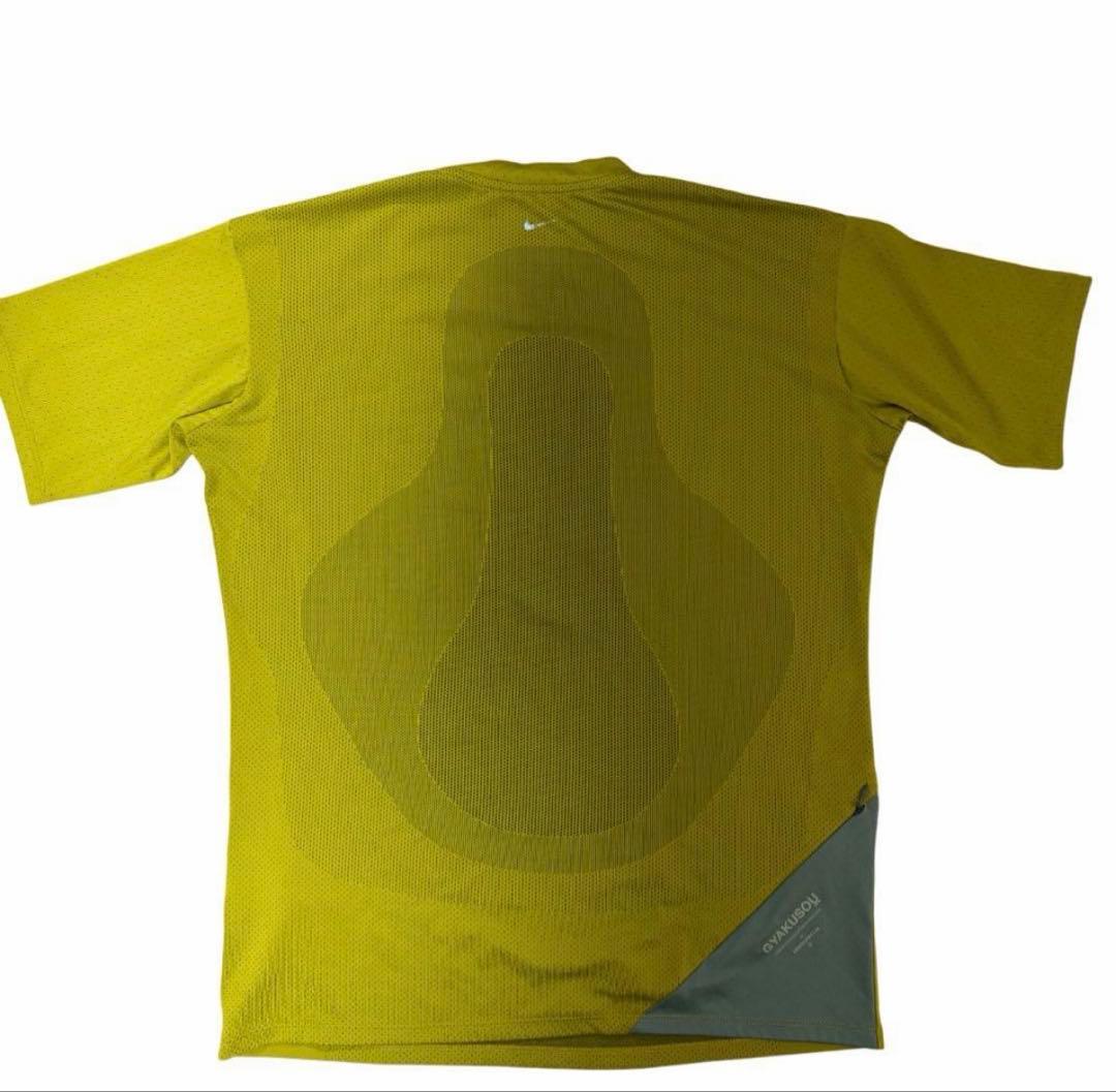 美品 GYAKUSOU ランニングTシャツ イエロー M