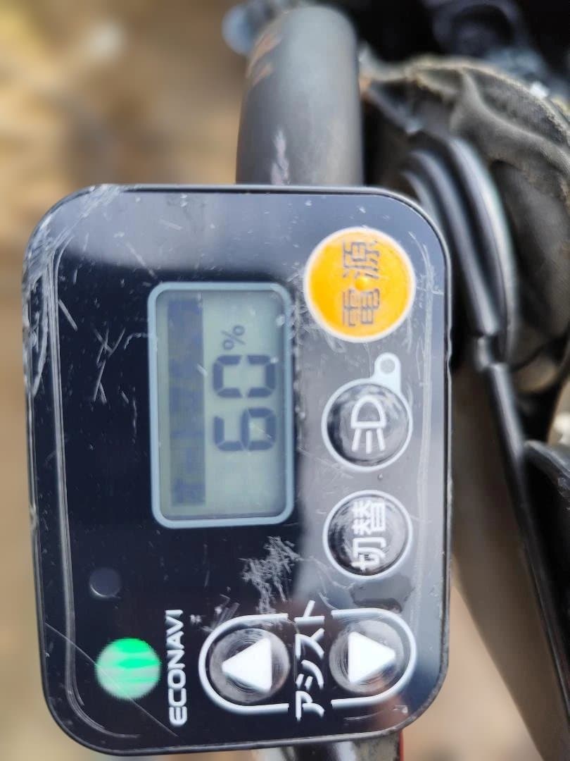 パナソニック　電動アシスト自転車　チャイルドシート付　赤色