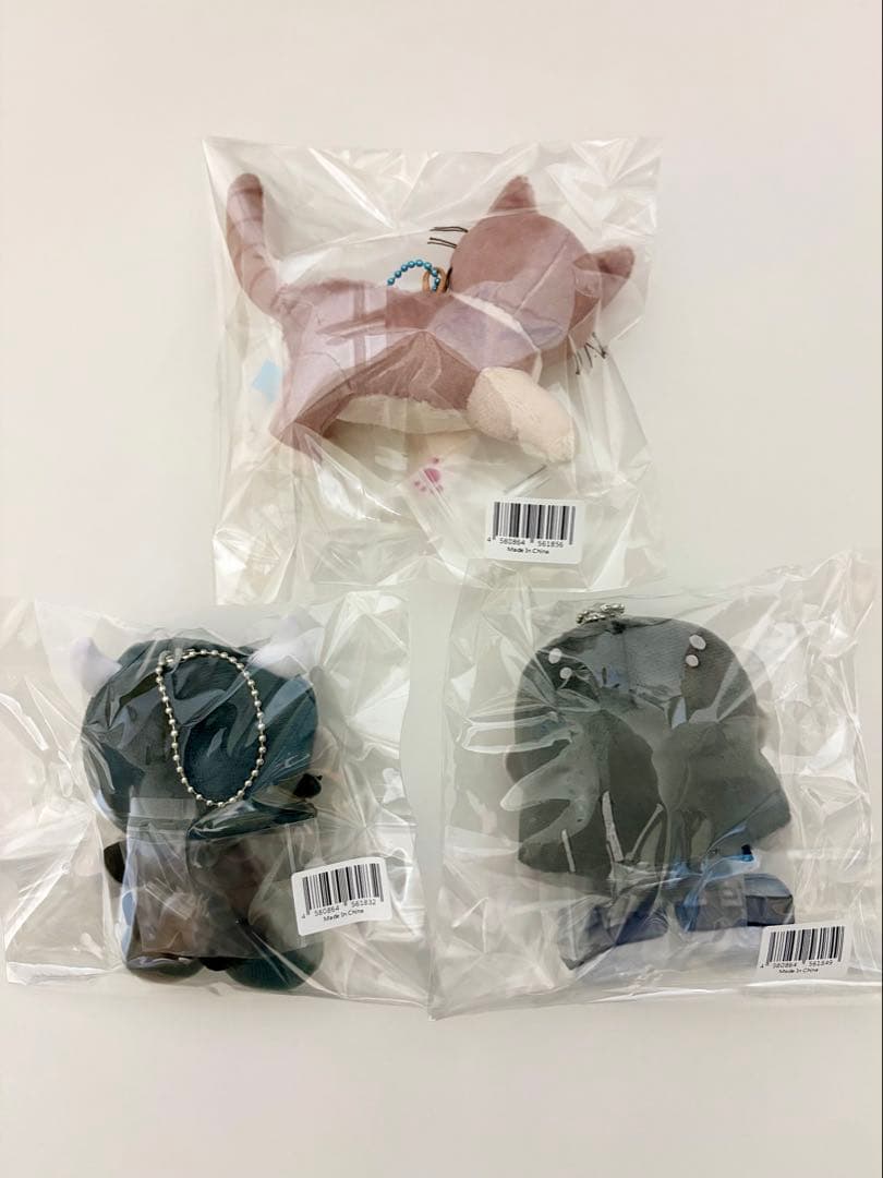 ずとまよ ブラック にらちゃん しょがスト ミニぬい 3個セット ゾンクラ