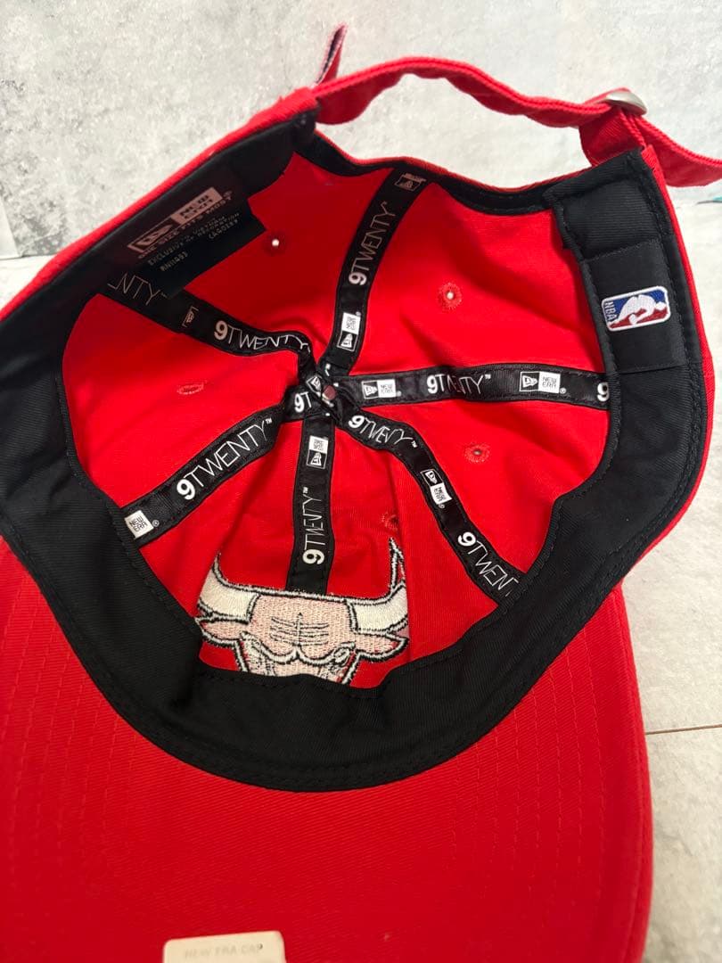 ニューエラ 9TWENTY シカゴブルズ NBA キャップ レッド