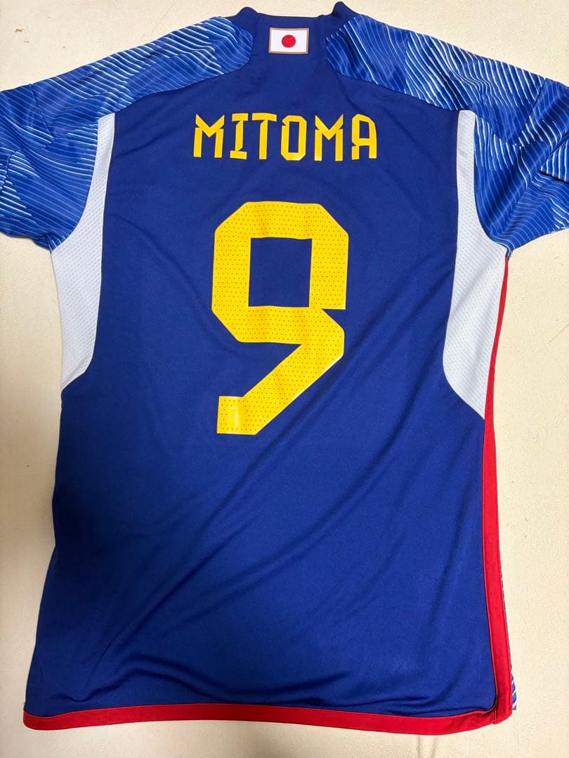 サッカー日本代表ユニフォーム　三笘薫　Lサイズ