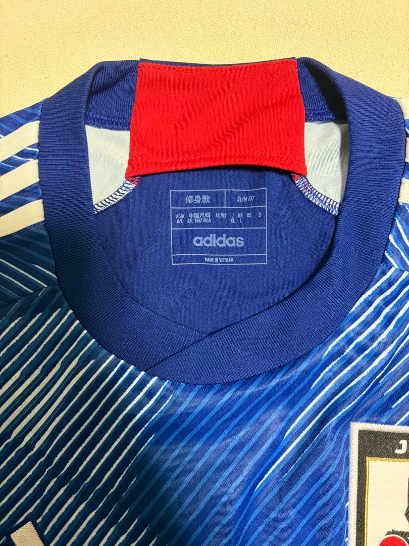 サッカー日本代表ユニフォーム　三笘薫　Lサイズ
