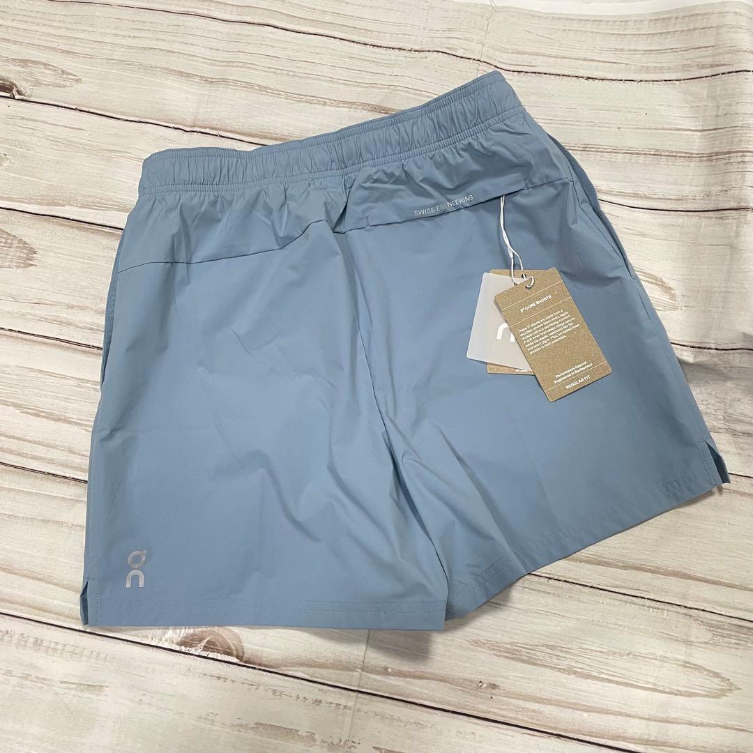 新品　ON 5\" running shorts Sレディース　ランニングパンツ