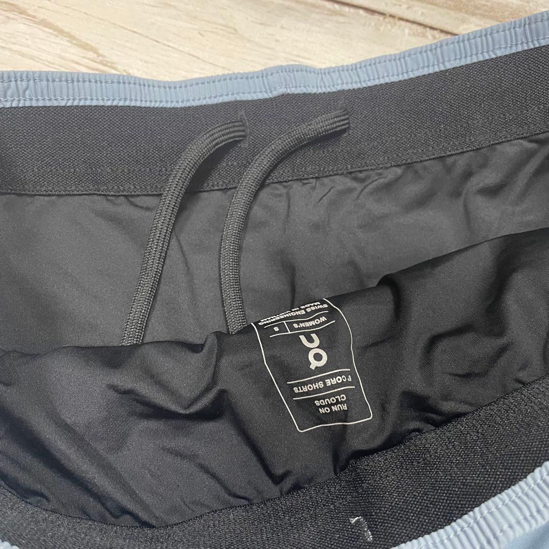 新品　ON 5\" running shorts Sレディース　ランニングパンツ