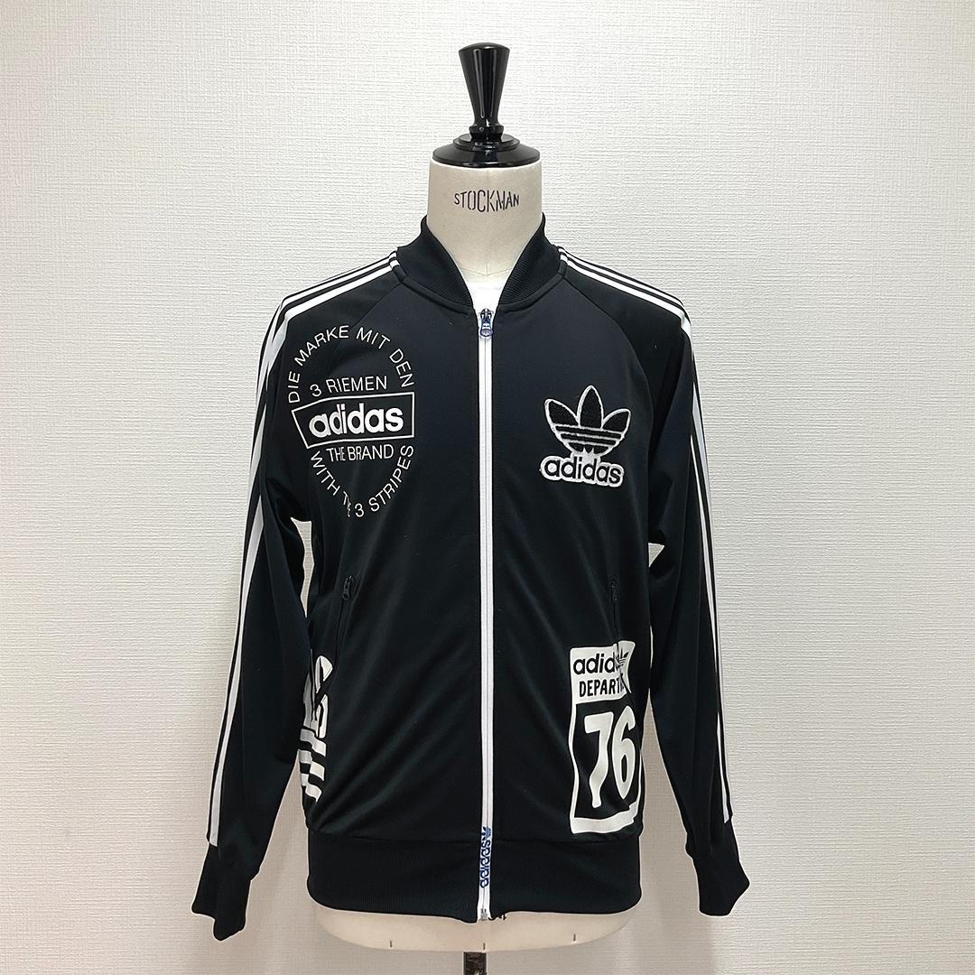 adidas originals アディダス トラックジャケット 黒 ジャージ