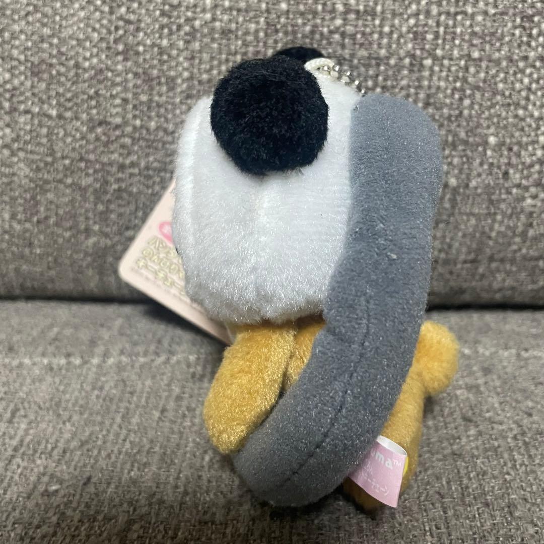 リラックマ　パンダでごろん　のんびりマスコット　キーチェーン　　シルクハット