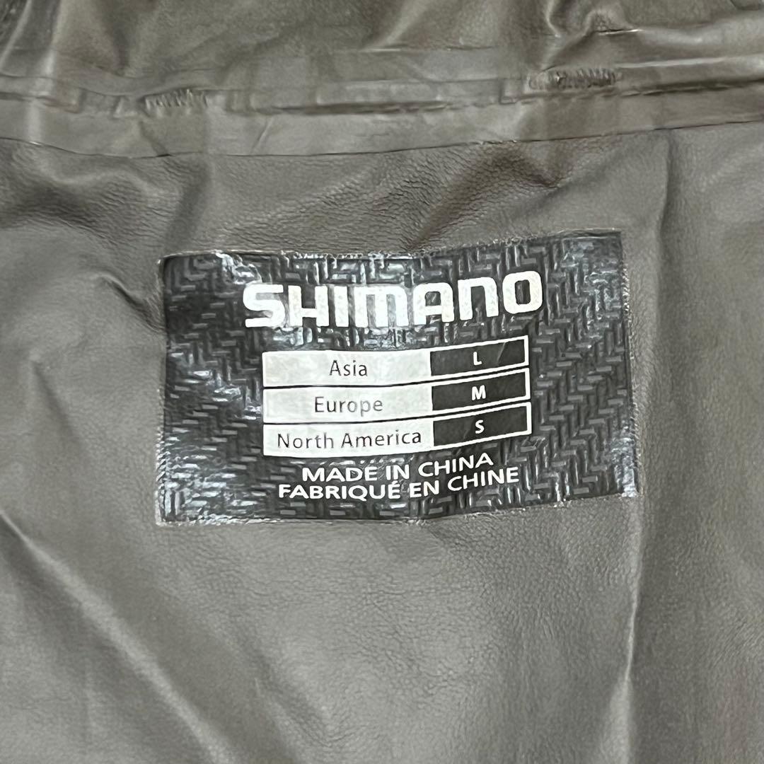 美品　着用数回のみ　シマノ　ゴアテックスパーカー　レインウェア　グリーン系