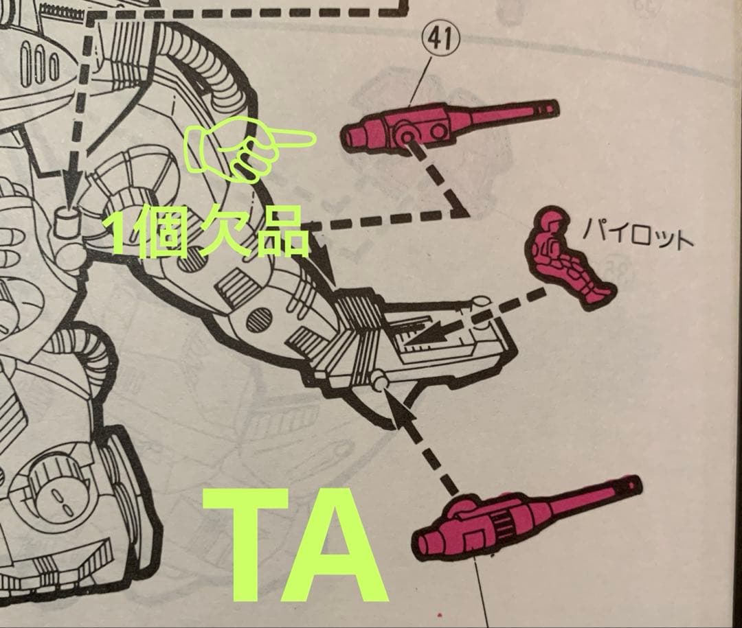 旧ゾイド レッド•ホーン 〈恐竜型〉 1980年代 昭和レトロ