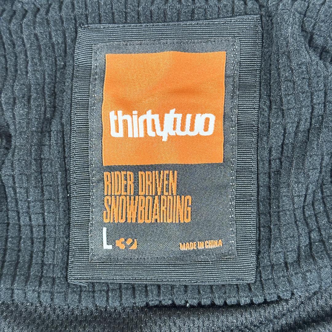 thirtytwo スノーボードウェア 上下セット ビブパンツ Lサイズ