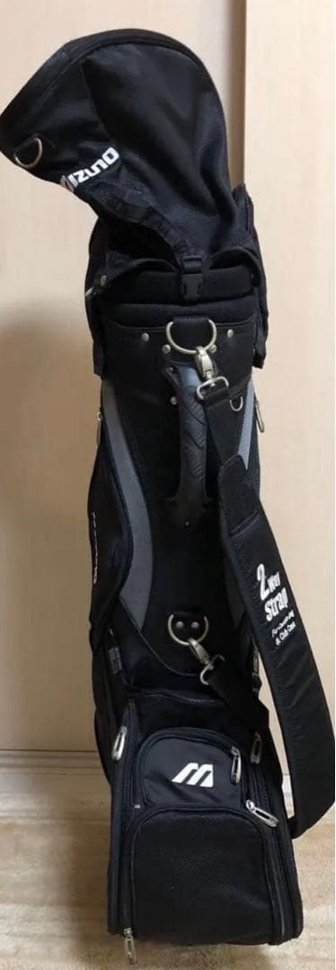 稀少美品！ミズノ Cargo System 2Way STRAP　キャディバッグ