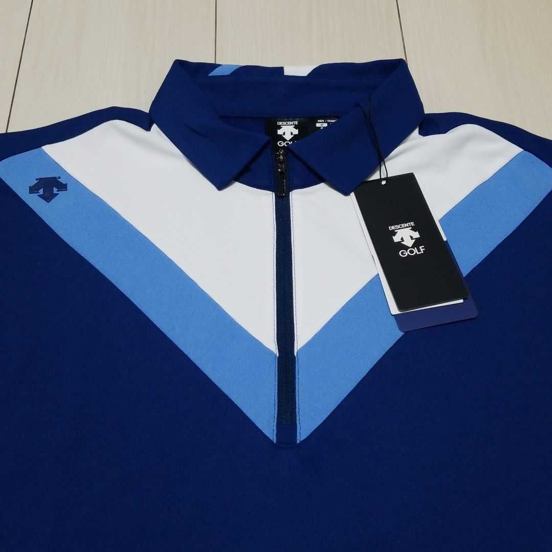 【入手困難】 デサントゴルフ KeepClean ストレッチ 半袖 シャツ M