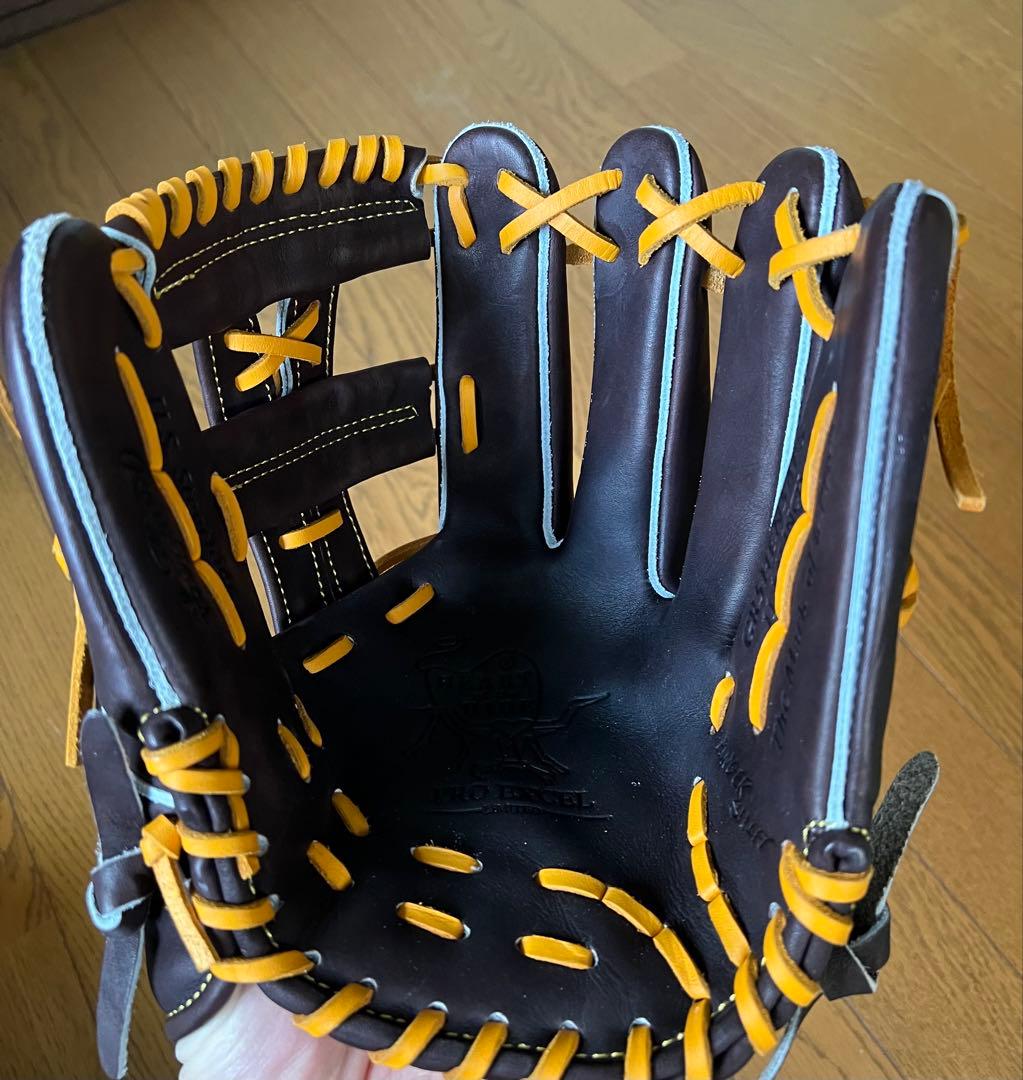 Rawlings 軟式グローブ ブラウン/イエロー