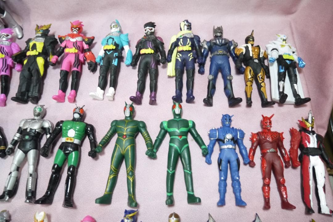 仮面ライダー　ミニソフビ　115体