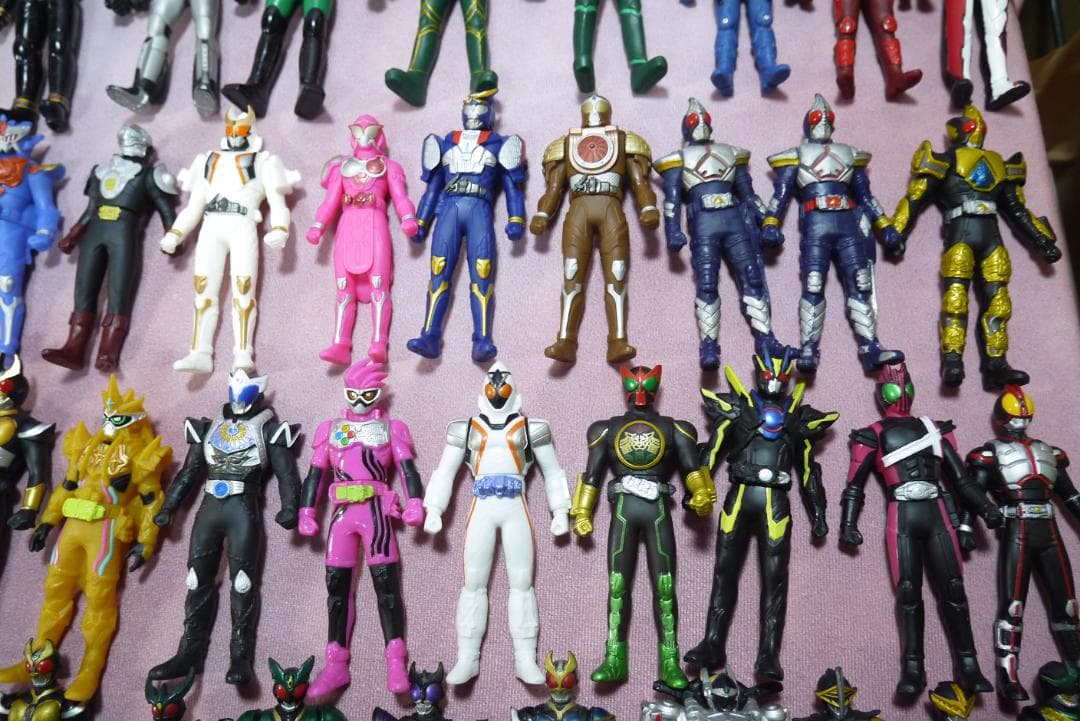 仮面ライダー　ミニソフビ　115体