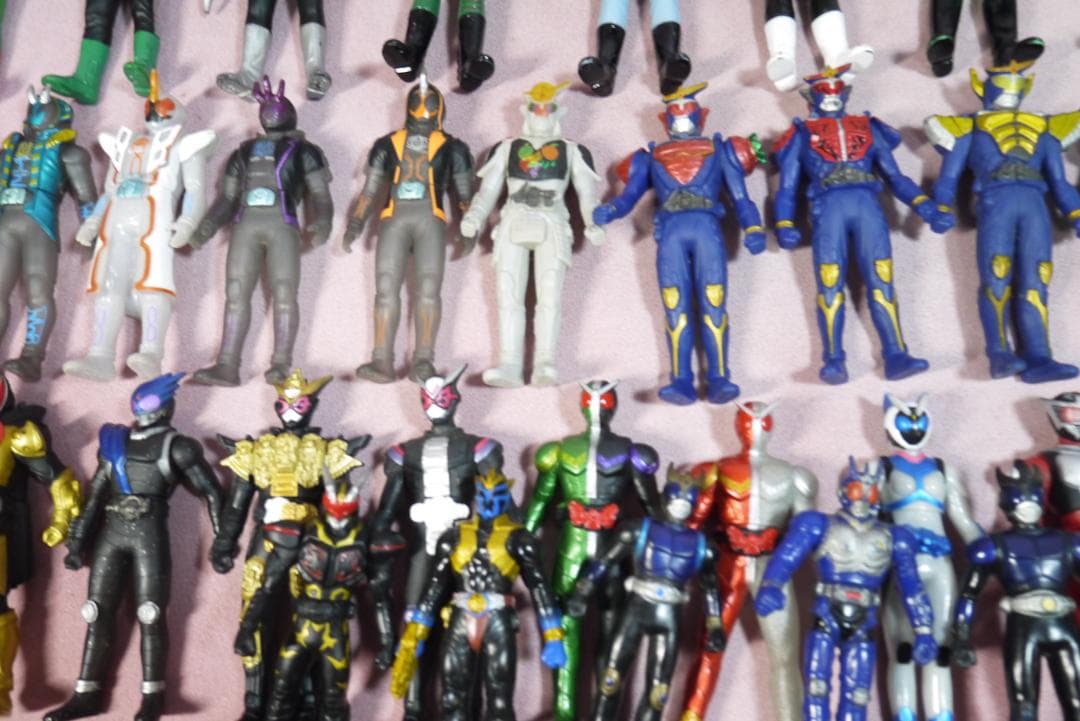 仮面ライダー　ミニソフビ　115体