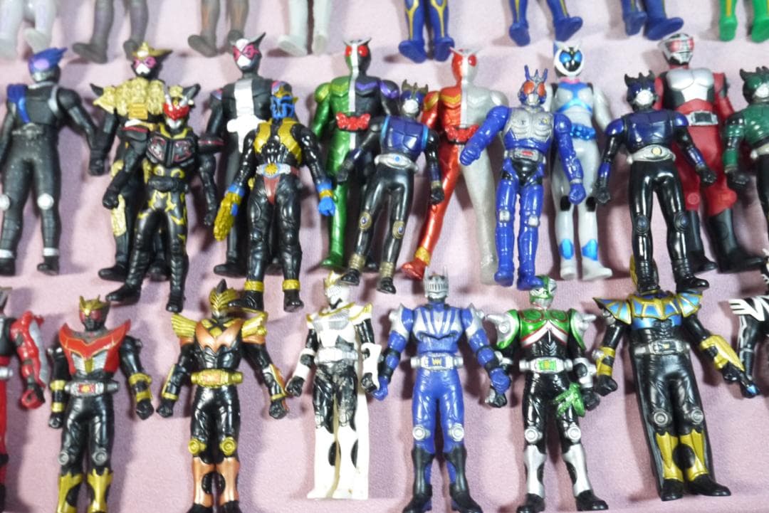 仮面ライダー　ミニソフビ　115体