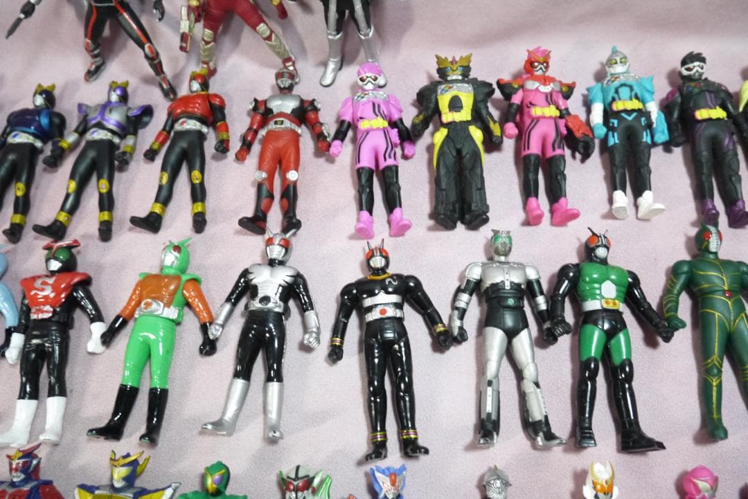 仮面ライダー　ミニソフビ　115体
