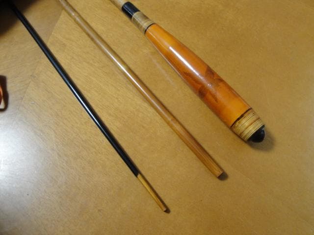 紀州竹竿　五郎　紅葉握り　8.2尺