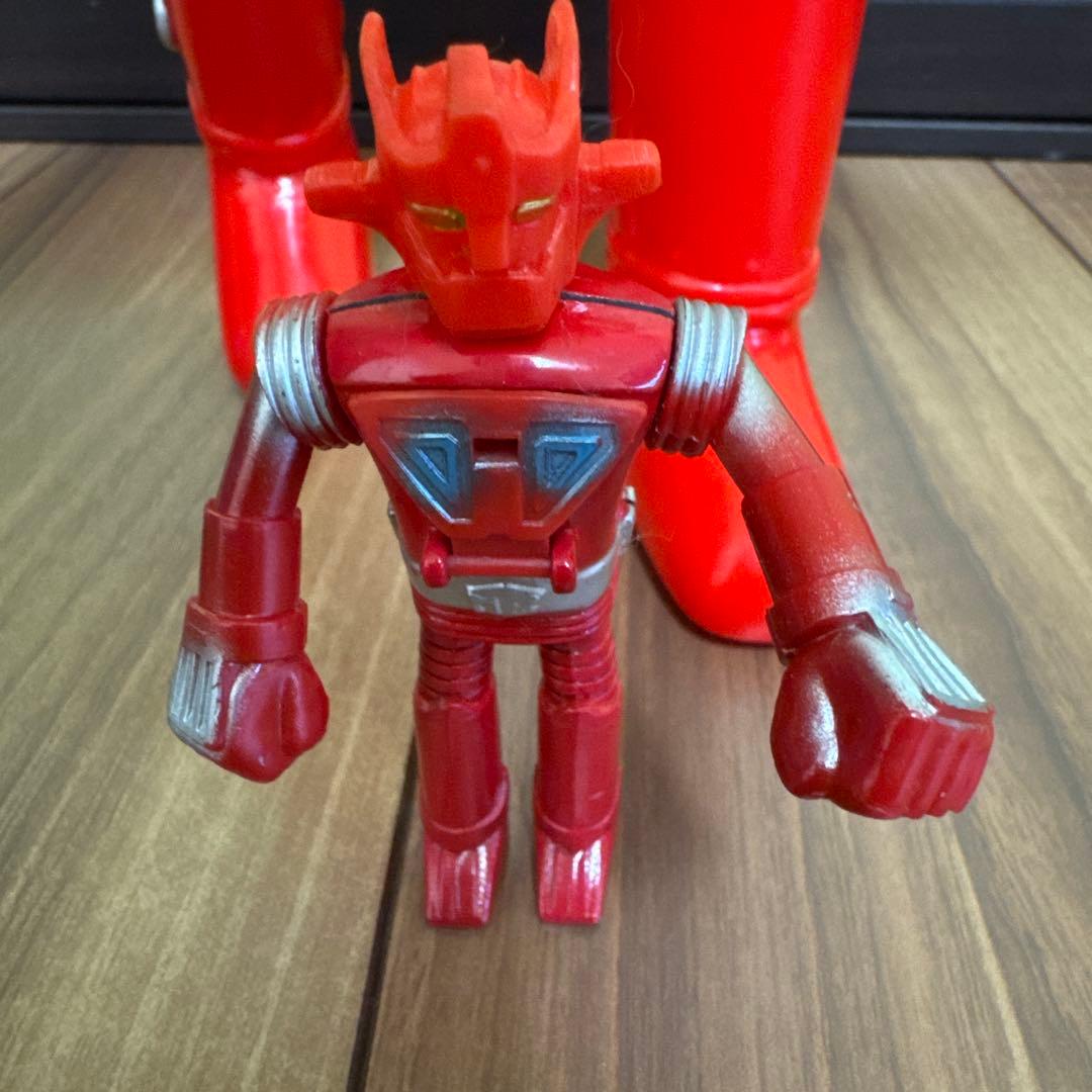 特大 レッドバロン ソフビ スーパーロボット マッハバロン 超合金 当時物