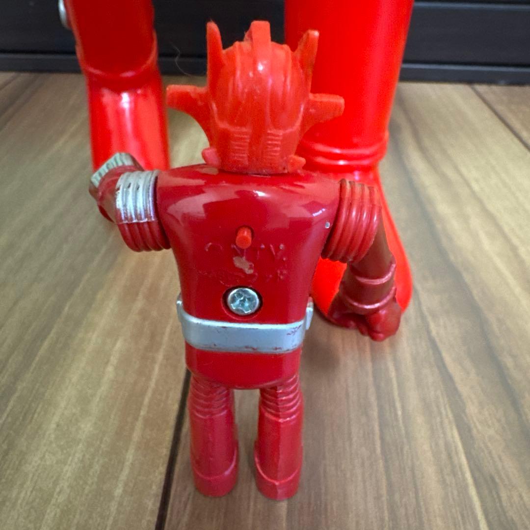 特大 レッドバロン ソフビ スーパーロボット マッハバロン 超合金 当時物