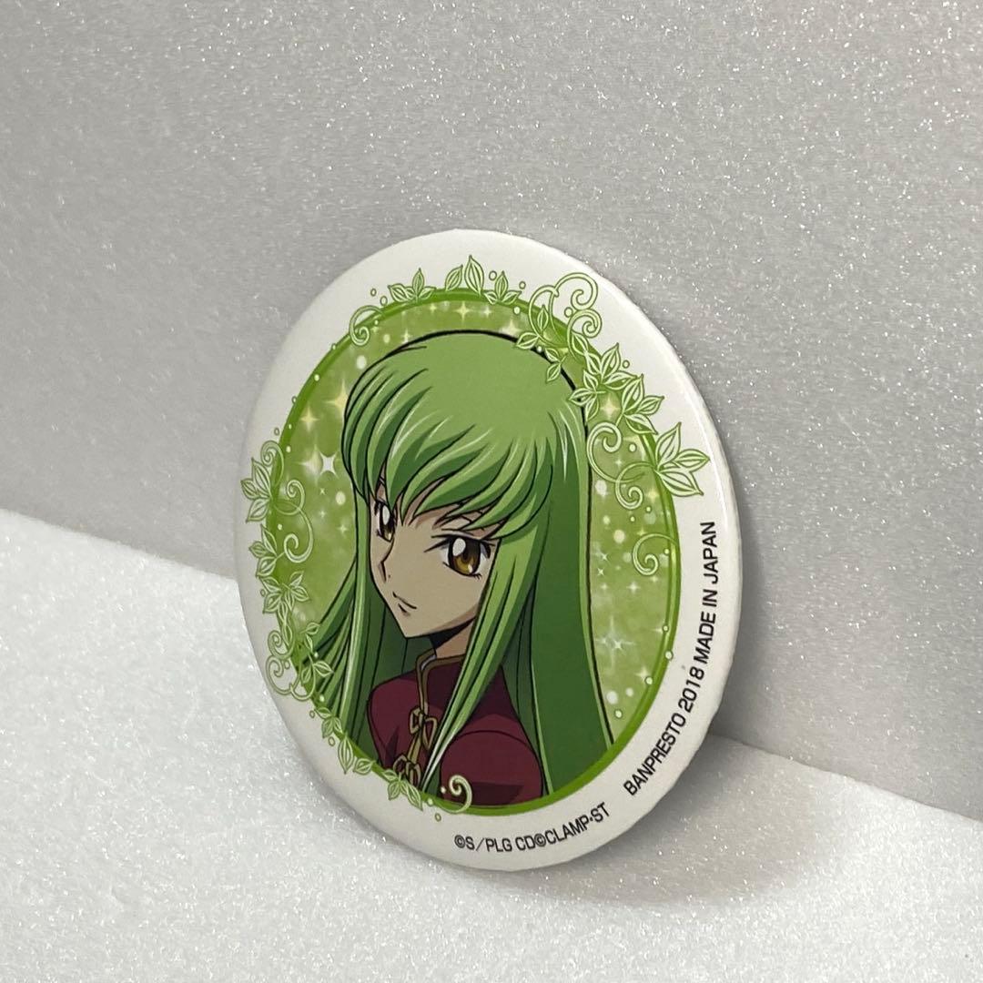 1番カフェ CODE GEASS 反逆のルルーシュ 缶バッジ C.C. 制服
