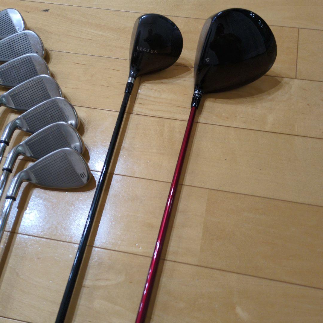 ゴルフクラブセット 右利き バッグ付 初心者向け　TaylorMade等含む