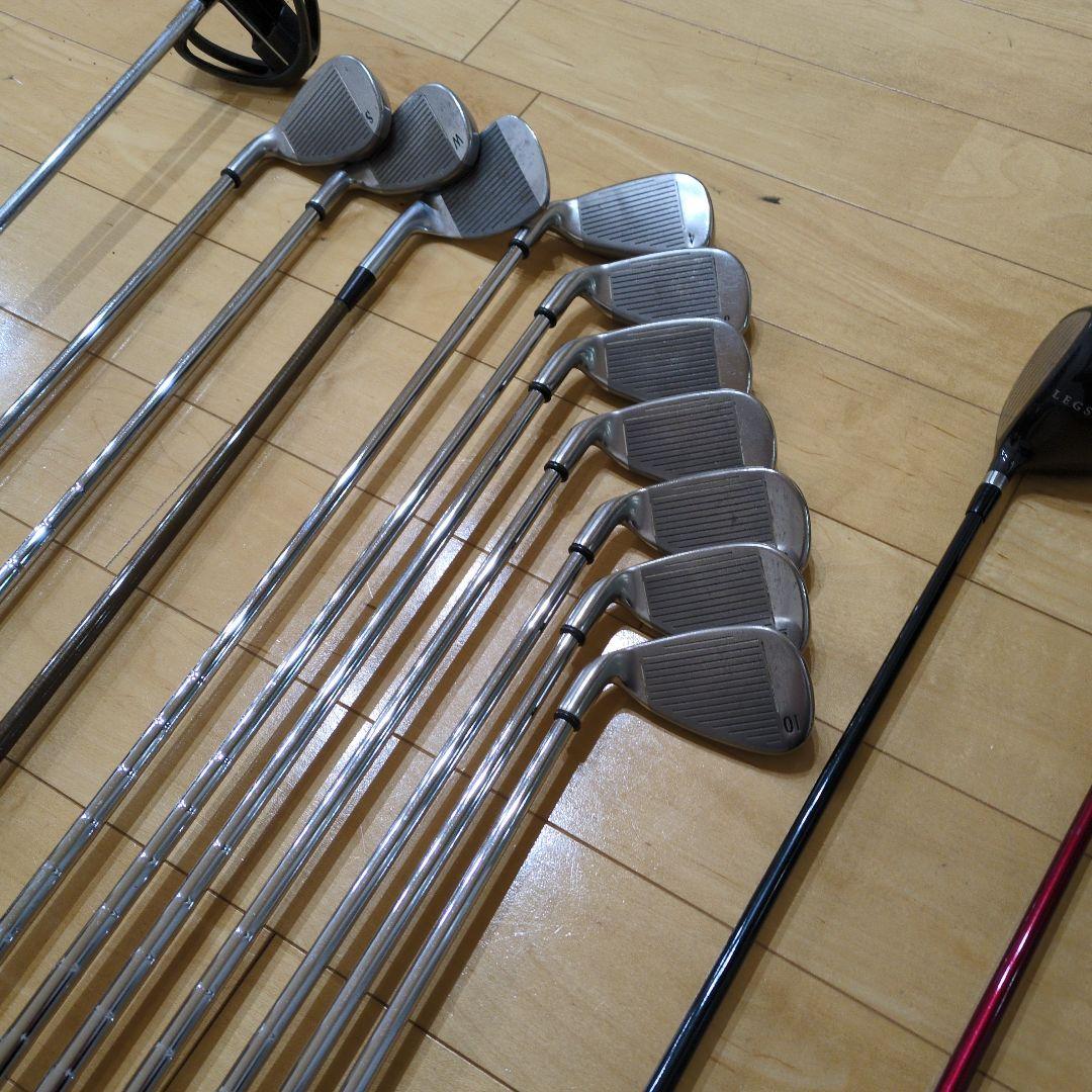 ゴルフクラブセット 右利き バッグ付 初心者向け　TaylorMade等含む